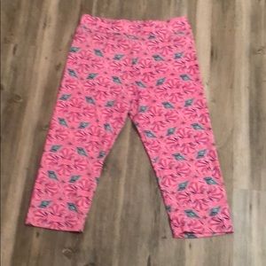 Pink And Blue Simply Southern Leggings
